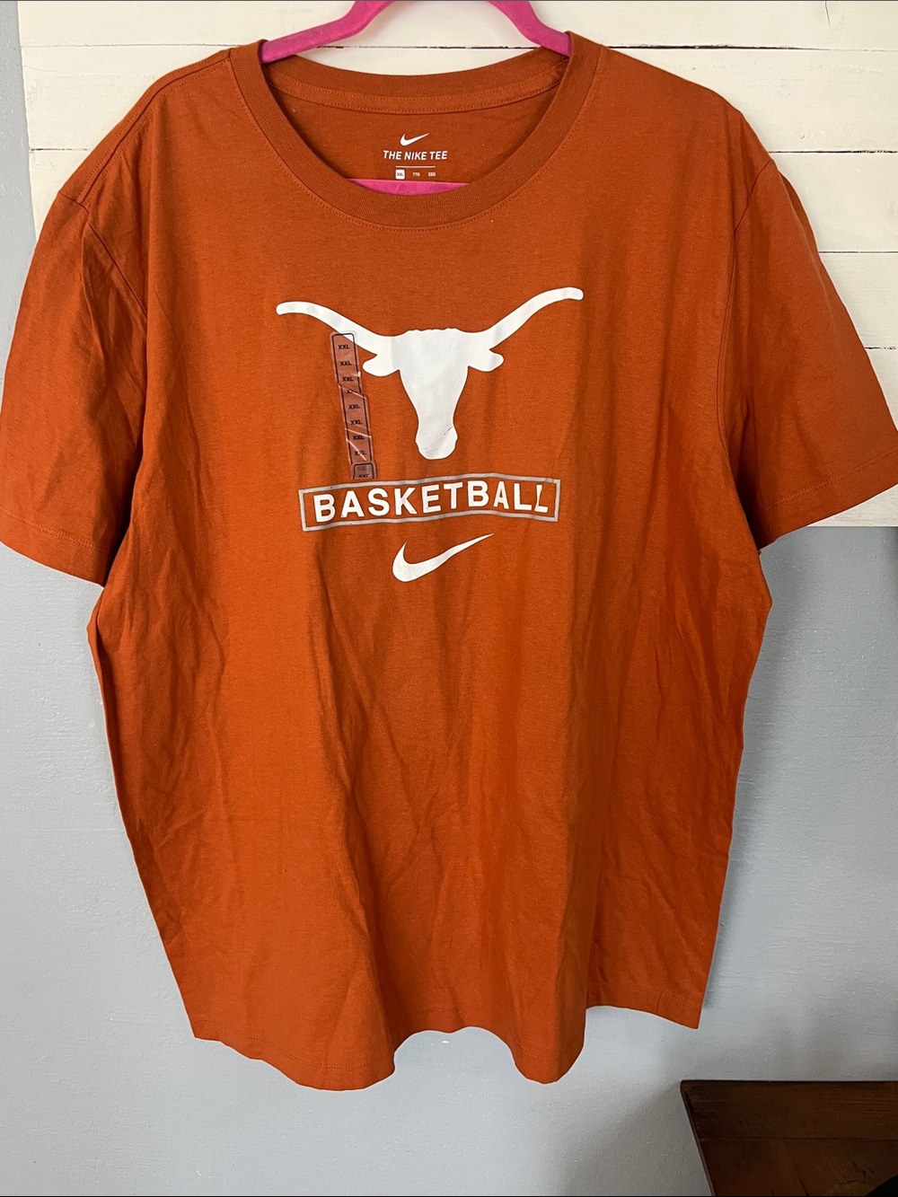 Nike Orange Texas Longhorns Basketball Tee